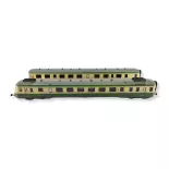 Autorail RGP2 X 2700 Vert/Jaune Analoog JOUEF 2386 SNCF HO 1/87 EP