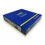 Coffret de 3 wagons tombereaux - TP - Ree Modèles WB-854 - Livrée SGW - HO 1/87 - SNCF - Ep III - 2R