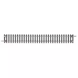 Rail droit G239 - 239.07mm PIKO 55200 - HO 1/87 - Code 100