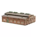 Dépôt de tramway de Dresde - Faller 191823 - HO 1/87