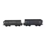 Set 2 wagons tombereaux LS Models 31109 - HO : 1/87 - SNCF