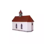 Grande chapelle - Bois Modélisme 106020 - HO 1/87