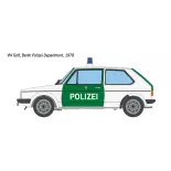 Véhicule Volkswagen (VW) Golf POLIZEI - ITALERI 3666 - 1/24