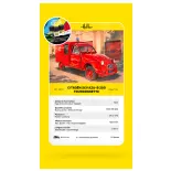 Starter Kit Citroën 2 CV fourgonette AK250 - Heller 58701 - 1/24 