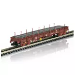 Coffret de 2 wagons plat - Trix 18290 - HO 1/87 - SNCF - EP VI - 2R