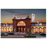 Stazione ferroviaria di Bonn - KIBRI 39373 - HO 1/87 - 985 x 255 x 230 mm