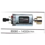 Moteur 5 pôles avec volant d'inertie pour BB 7000, BB 15000, etc - Roco 85060 - HO 1/87
