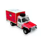 Furgoneta de servicio de emergencia Mercedes Benz Clase G - Schuco 452674300 - HO 1/87