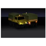 Mercedes-Benz Unimog U406 Véhicules rail-route 100% RTR - Carson 500504146 - HO 1/87