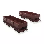 Wagons tombereaux | LS Models 31114 | HO | Coffret SNCF