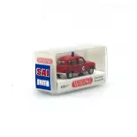 Voiture de pompiers Renault R4 - SAI 2216 / WI 022447 - HO 1/87