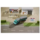 Mercedes-Benz Unimog U406 Forestier avec remorque 2.4G 100% RTR - Carson 500504165 - HO 1/87