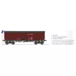 Wagon tp couvert pour primeurs 4 portes - Ree Modèles WB906 - HO 1/87 - PLM - Ep II - 2R