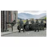 Porte d'entrée de l'infanterie de la Wehrmacht - 6 personnages - ARTITEC 5720004 - 1/72  