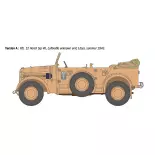 Vehicle Kfz.12 Horch Typ 40 Early Production WWII - ITALERI 6597 - 1/35