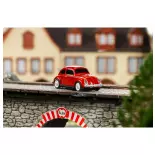 Volkswagen coccinelle rouge 2.4G 100% RTR - Carson 500504147 - HO 1/87