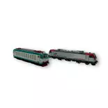 Set de 2 locomotives électriques de Vado Ligure E652 172 & E494 039 - Acme 60569 - HO 1/87 - Ep VI - Digital sound - 2R