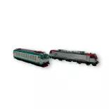 Set von 2 elektrischen Lokomotiven von Vado Ligure E652 172 & E494 039 - Acme 60569 - HO 1/87 - Ep VI - Digital Sound - 2R