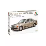 Vehicle Mercedes 190 E 2.3 16V - ITALERI 3624 - 1/24