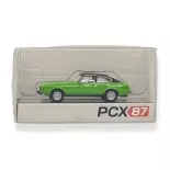 Véhicule Ford Capri Mark II - vert & noir - PCX87 0645 - HO : 1/87