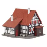 Maison à colombages - Faller 131374 - HO 1/87 - 121x126x95 mm