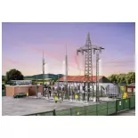 KIBRI 39840 Elektrostation - HO 1/87 - 530 x 330 x 250 mm - Industriegebiete
