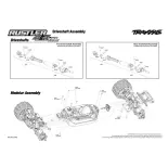 Rustler 4x4 HD VXL Brushless 3S Clipless TSM RTR - Traxxas 67376-4-ORNG - 1/10
