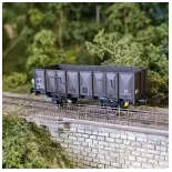 Wagon Tombereau OCEM 19 - REE Models WB835 - HO 1/87 - SNCF - EP III