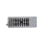 2 rails droits Unitrack (S109B) avec butée tampon - Kato 2-170 - HO 1/87