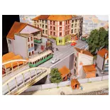 Pont Supérieur Béton « Bow String » - Régions et Compagnies PON001 - HO 1/87