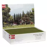 Tapis d'herbe haute - Vert clair - BUSCH 7292 - 39 x 26,5 cm 