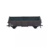 Brown Klagenfurt gondola EXACT-TRAIN 20350 - SNCF - HO 1/87 - EP III