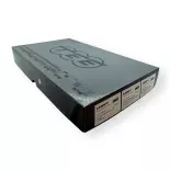 Coffret de 2 voitures Mistral 56 A8u + 1 fourgon générateur Dx - LS Models 41119 - HO 1/87 - SNCF - Ep IVc - 2R