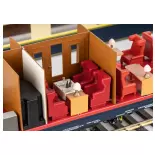 Coffret de 6 voitures Pullmann "Edelweiss" - Märklin 58000 - Echelle I 1/32 - CIWL - Ep. II