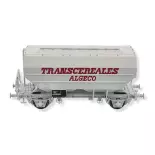 Grain wagon ALGECO grey - REE MODELES WB728 SNCF HO 1/87 - EP IV