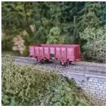 Wagon Tombereau OCEM 19 - REE Modèles WB838 - HO 1/87 - SNCF - EP IV