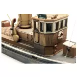 Remorqueur portuaire, kit en résine, non peint - Artitec 50.120 - HO 1/87