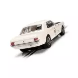 Voiture Ford Mustang - Scalextric C4353 - I 1/32 - Analogique - Goodwood Revival - Bill and Fred Shepherd