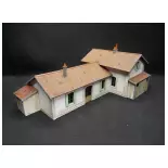 Station PLM / Gare SNCF Holz Modellbau 101018 - HO 1/87