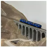 Coffret de 3 wagons tombereaux Eamnos - Arnold HN6602 - N 1/160 - SNCF - Ep VI - 2R