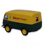 Renault Goélette bestelwagen afgeleverd "Knorr Potages" - Brekina 3715 - HO : 1/87