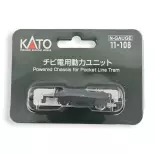 Châssis motorisé à 2 bogies KATO K11108 - N 1/160ème - 62 mm