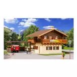 Maison d'hôtes avec abri voiture - Vollmer 43961 - HO 1/87