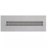  Rail droit G231 - 230.93mm PIKO 55201 - HO 1/87 - Code 100