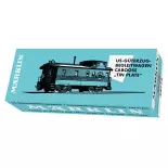 Wagon Caboose "Tin Plate", trains marchandises US - Marklin 45713 - HO 1/87 - Ep.III - 3R