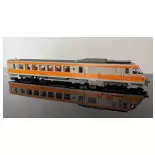 Rame RTG 5 éléments N°37 dépôt de Caen - EPM 221504AC - HO 1/87 - SNCF - Ep V - Analogique - 3R