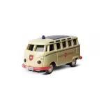 Bus VW T1 Police + ambulance combo 2.4G LCD - Carson 500504152 - HO 1/87 