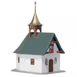 Cappella di montagna - Faller 131360 - HO 1/87 - 90x67x122mm