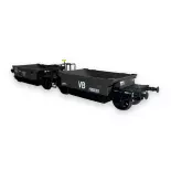 Wagon couplage ballast - R37 43104 - HO 1/87 - SNCF - EP IIIa 