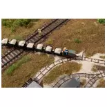 Kit completo de ferrocarril AUHAGEN 41700 - HO 1/87